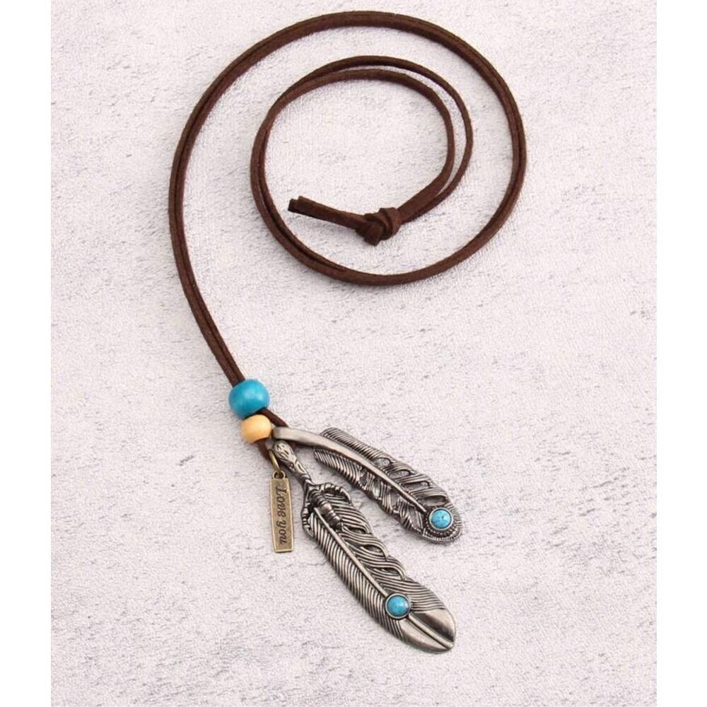 Feather Necklace 